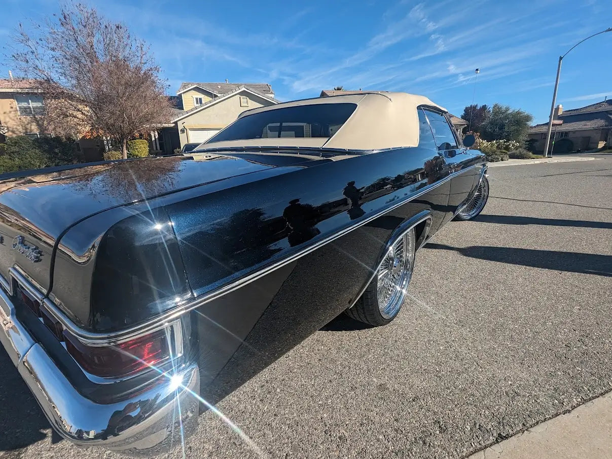 Tamco Paint Sinister Triple Reboot Blue on 1966 Chevrolet Impala SS
