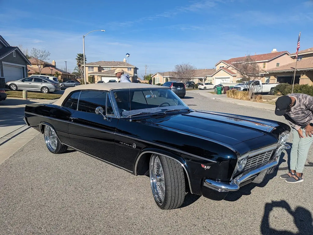 Tamco Paint Sinister Triple Reboot Blue on 1966 Chevrolet Impala SS