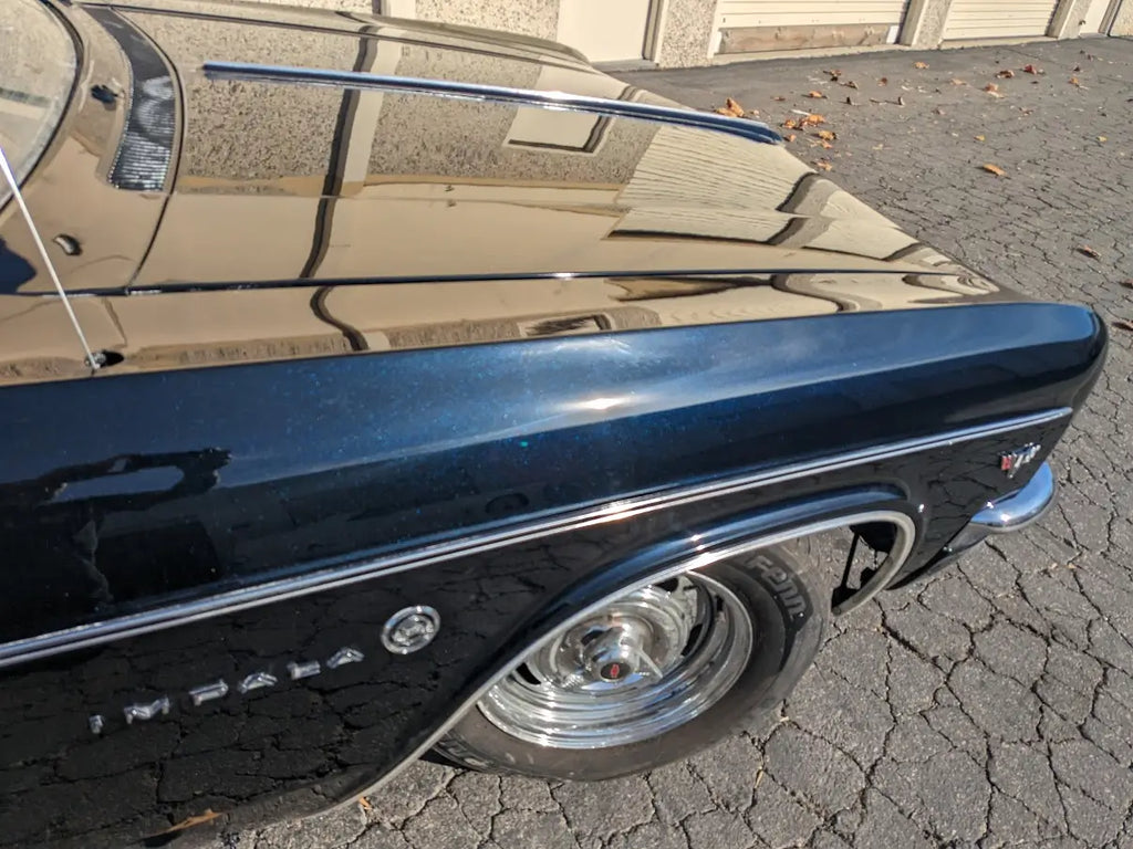 Tamco Paint Sinister Triple Reboot Blue on 1966 Chevrolet Impala SS