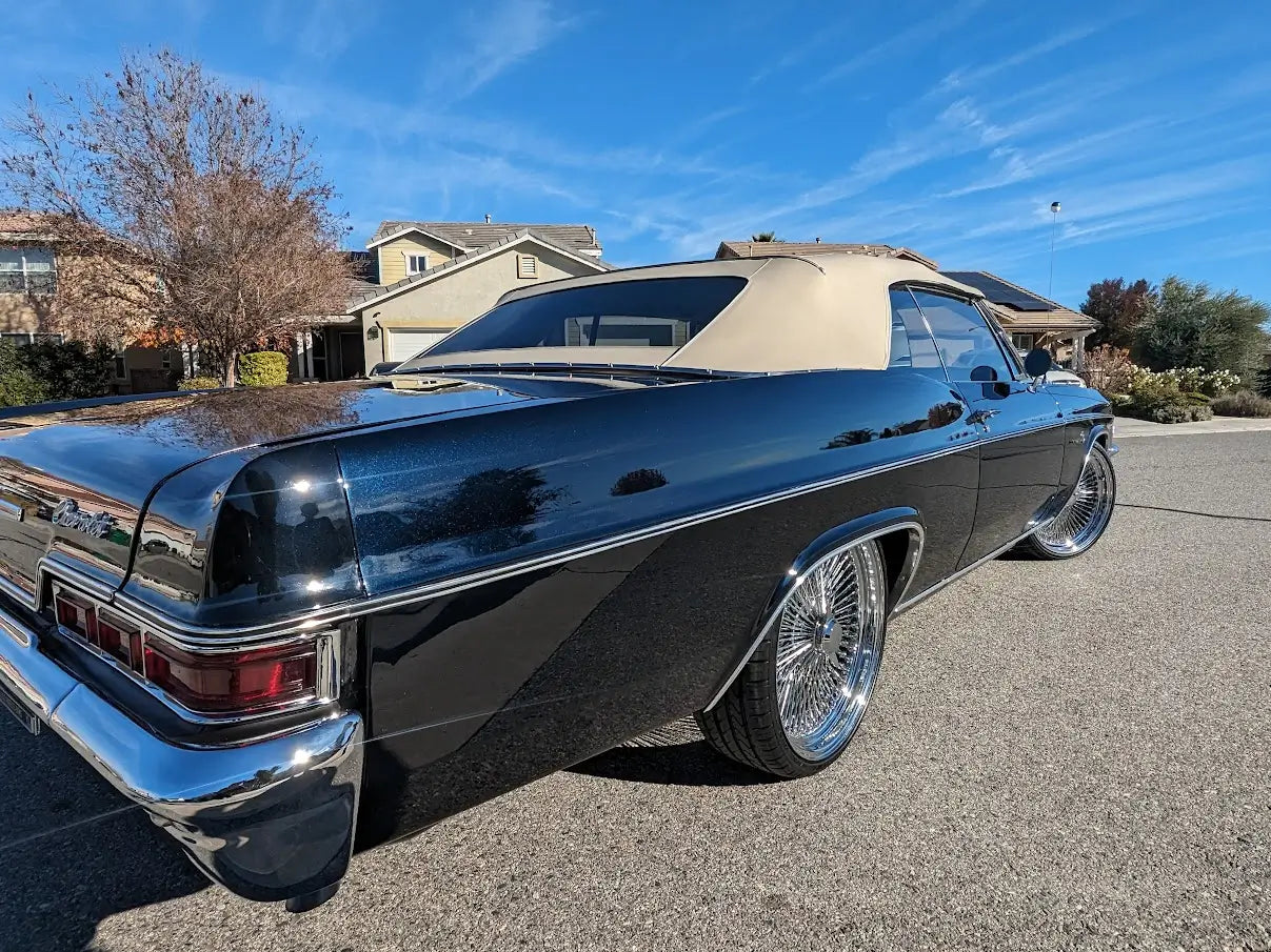 Tamco Paint Sinister Triple Reboot Blue on 1966 Chevrolet Impala SS