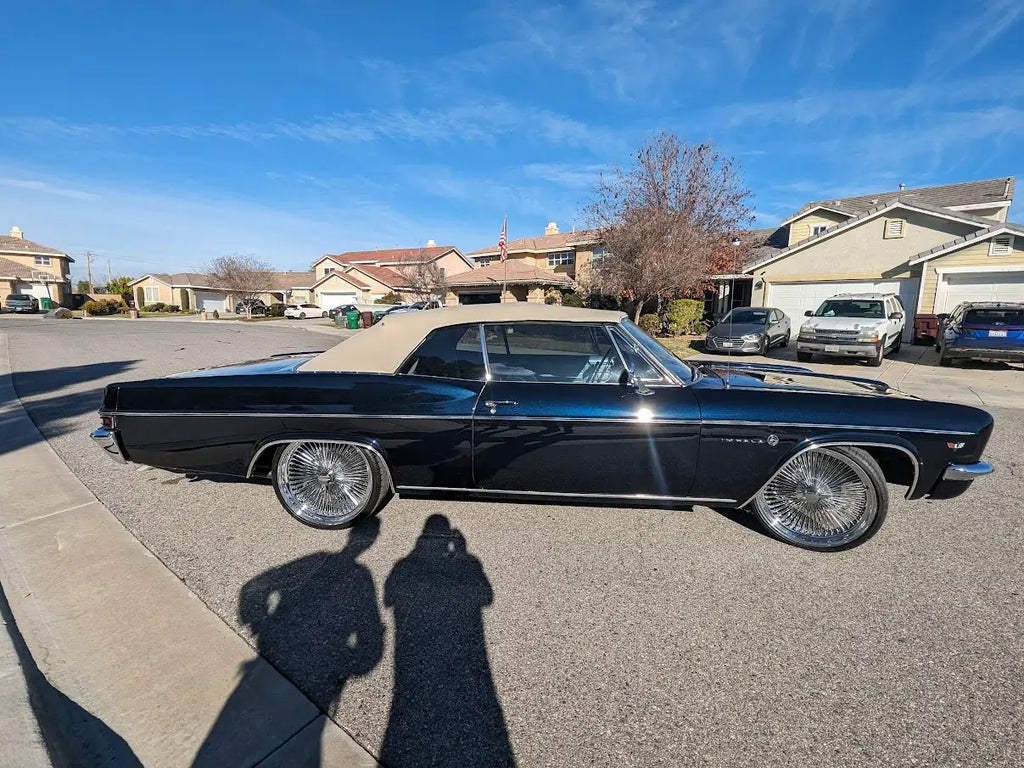 Tamco Paint Sinister Triple Reboot Blue on 1966 Chevrolet Impala SS