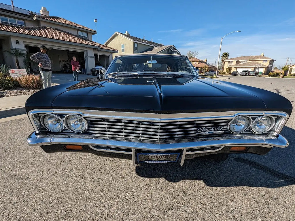 Tamco Paint Sinister Triple Reboot Blue on 1966 Chevrolet Impala SS