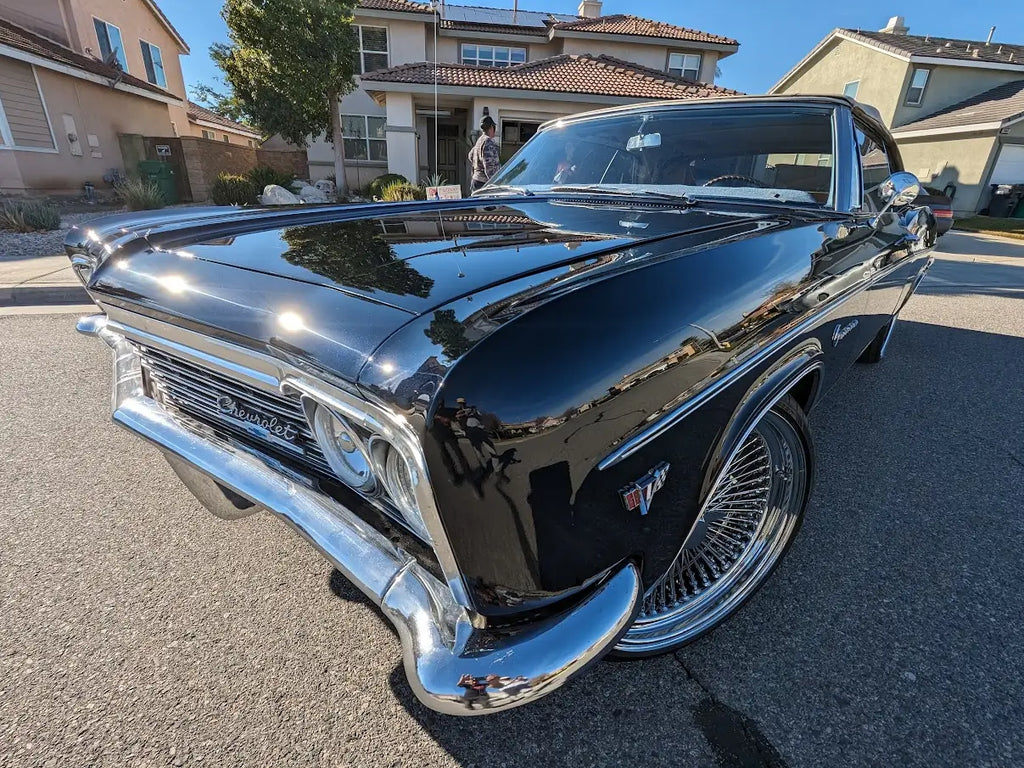 Tamco Paint Sinister Triple Reboot Blue on 1966 Chevrolet Impala SS