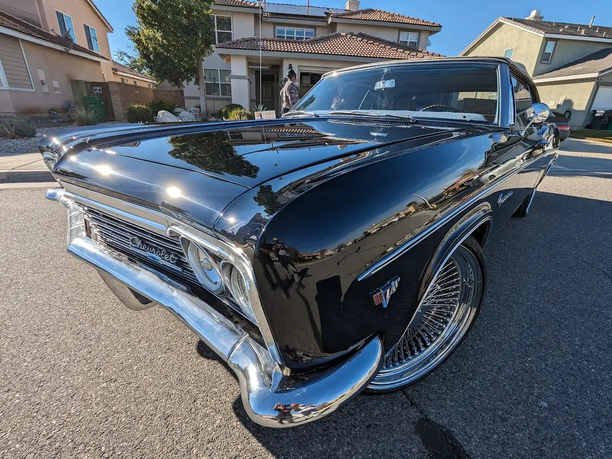 Tamco Paint Sinister Triple Reboot Blue on 1966 Chevrolet Impala SS