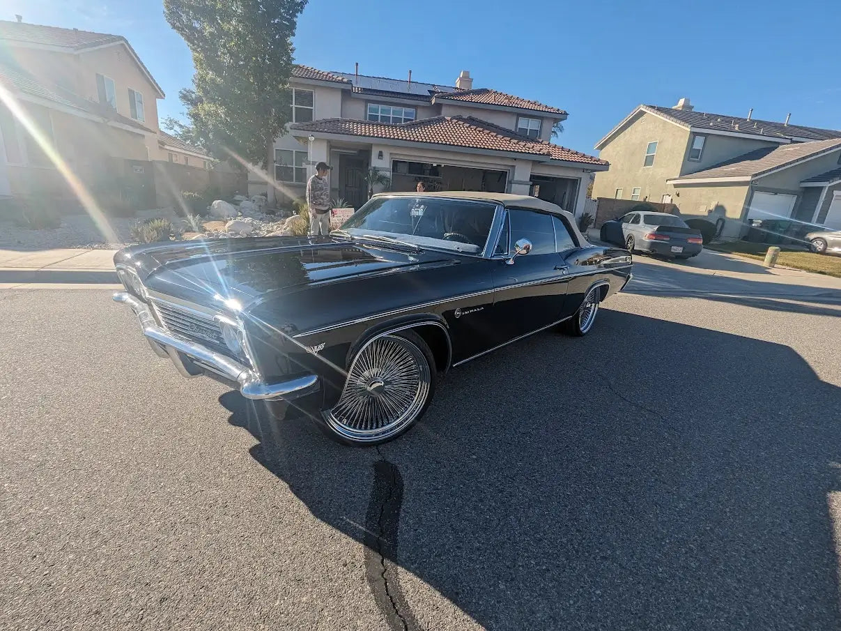 Tamco Paint Sinister Triple Reboot Blue on 1966 Chevrolet Impala SS