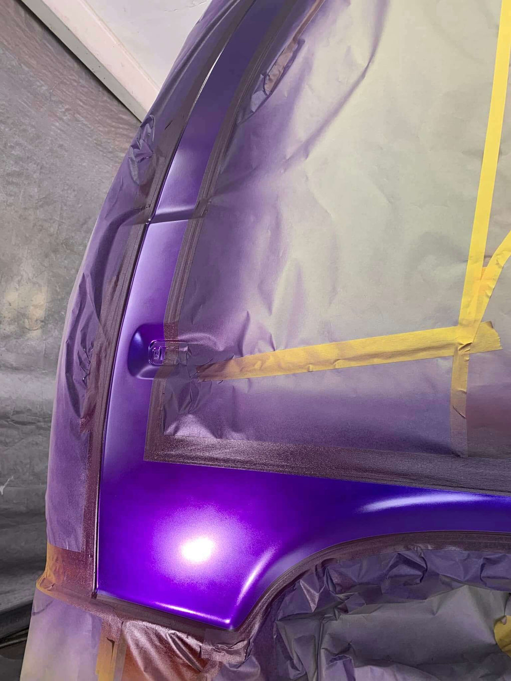 Tamco Paint Slick Silver Metallic and Candy Concentrates in Ford Econoline 