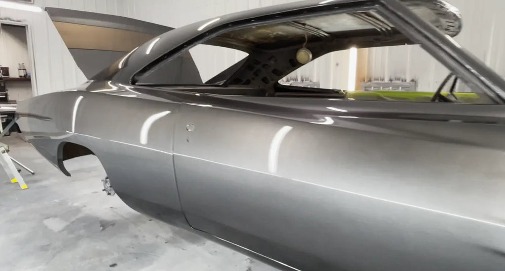 Tamco Paint Smoke Metallic and Patina Bronze on Dodge Charger