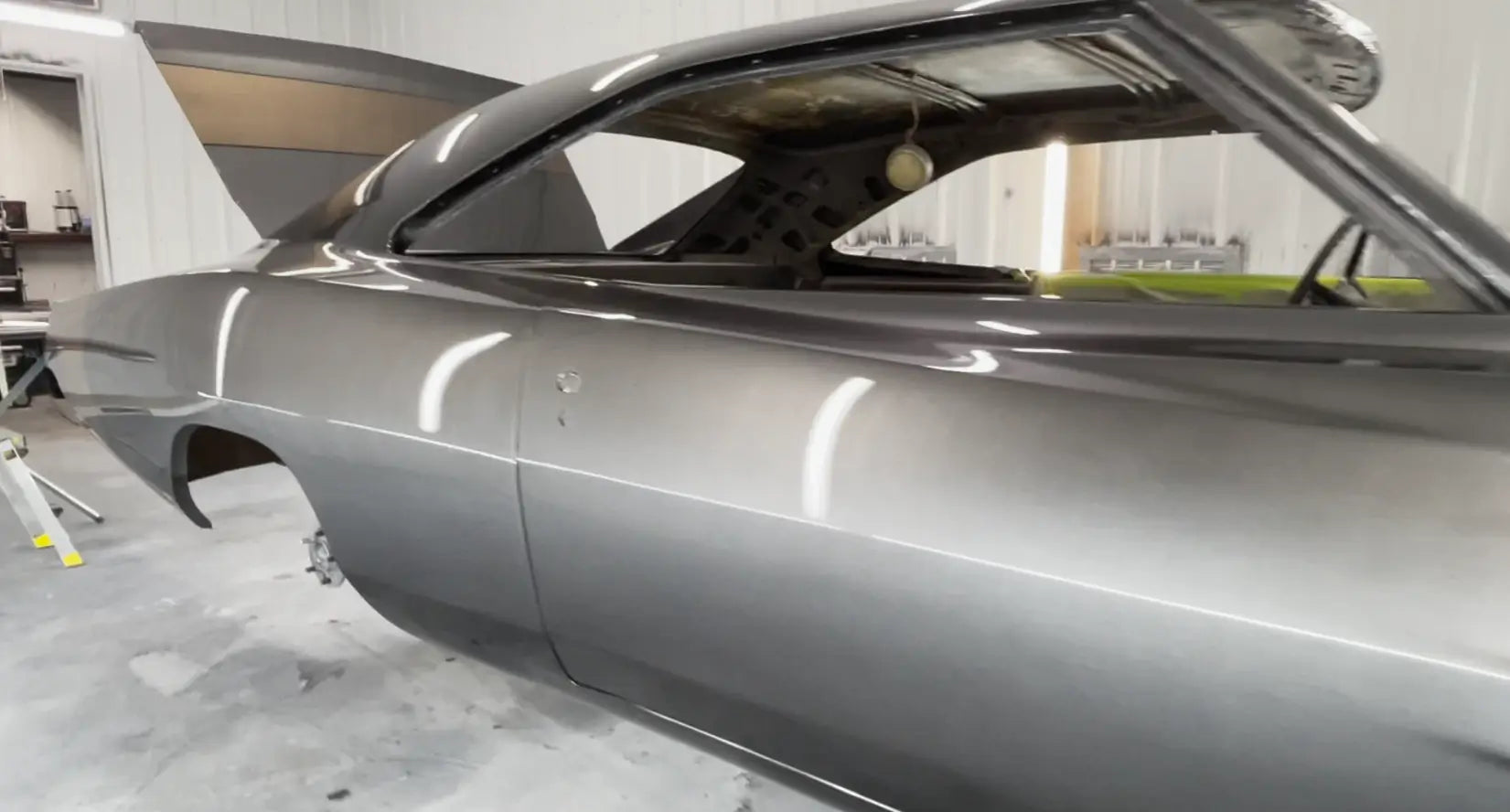 Tamco Paint Smoke Metallic and Patina Bronze on Dodge Charger