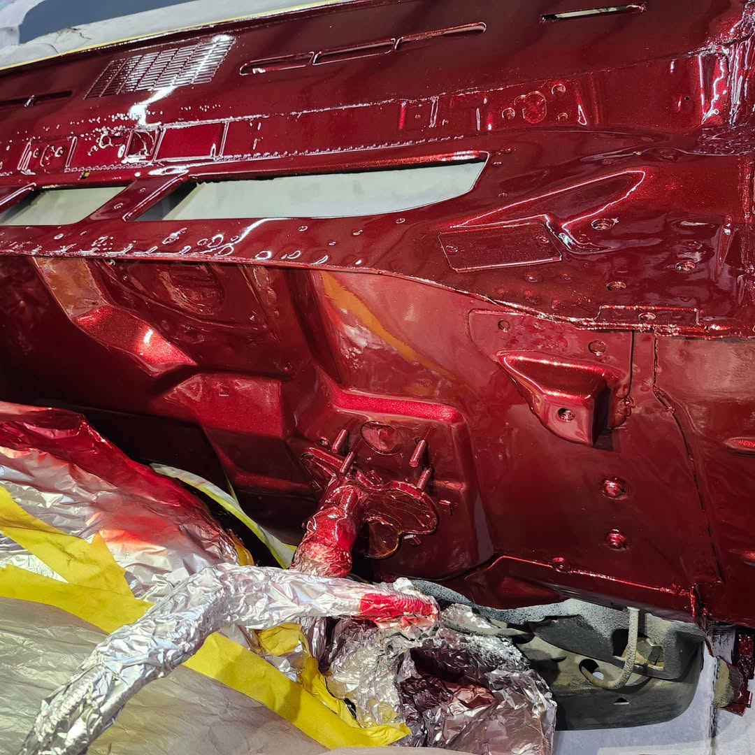 TAMCO PAINT 1967 CHEVROLET CAMARO COURAGE RED