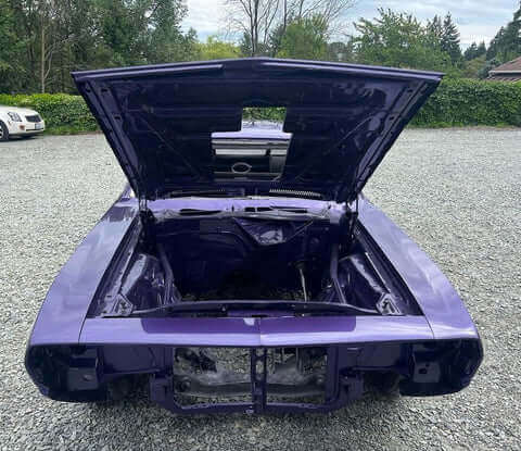 Tamco Throwback Plum Crazy 1971 Plymouth Cuda