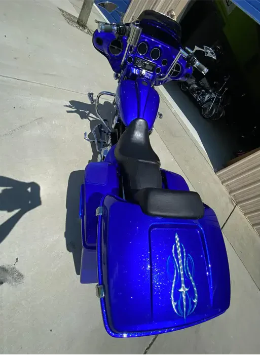 SoCal Blue - 2K Candy and Concentrate Motorcycle