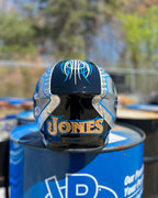 Tamco Paint SoCal Blue Candy Concentrate on Harley Simpson Helmet
