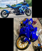 Tamco Paint SoCal Blue Candy Concentrate on Motorcycle