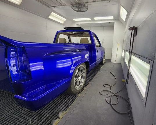 Tamco Paint SoCal Blue Candy Concentrate on Car
