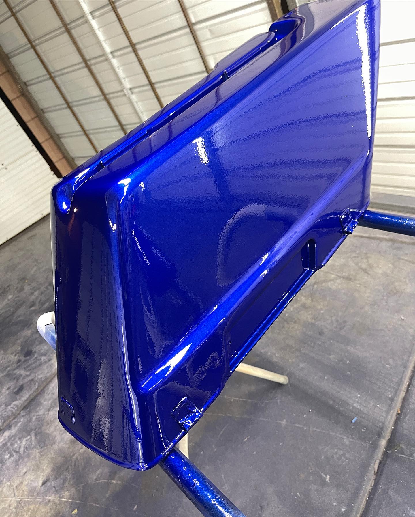 Tamco Paint SoCal Blue Candy Concentrate on Motorcycle