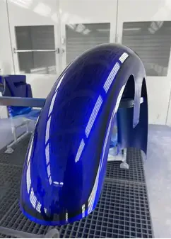Tamco Paint SoCal Blue Candy Concentrate on Motorcycle