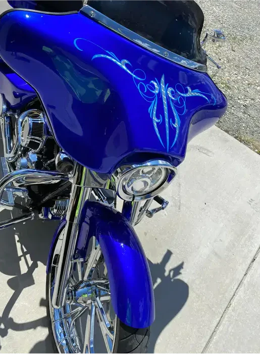 SoCal Blue - 2K Candy and Concentrate Motorcycle