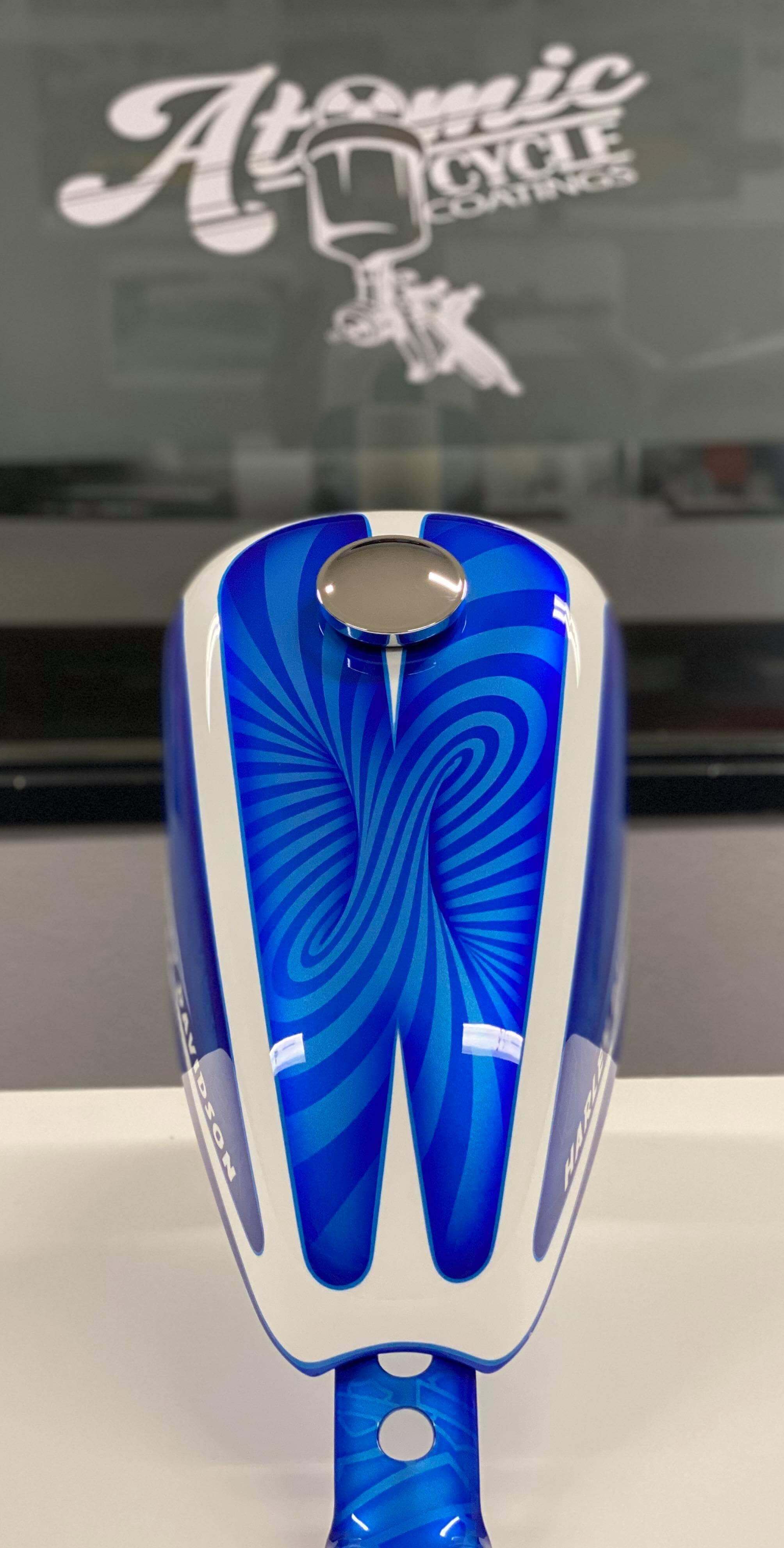 SoCal Blue - 2K Candy and Concentrate Motorcycle part