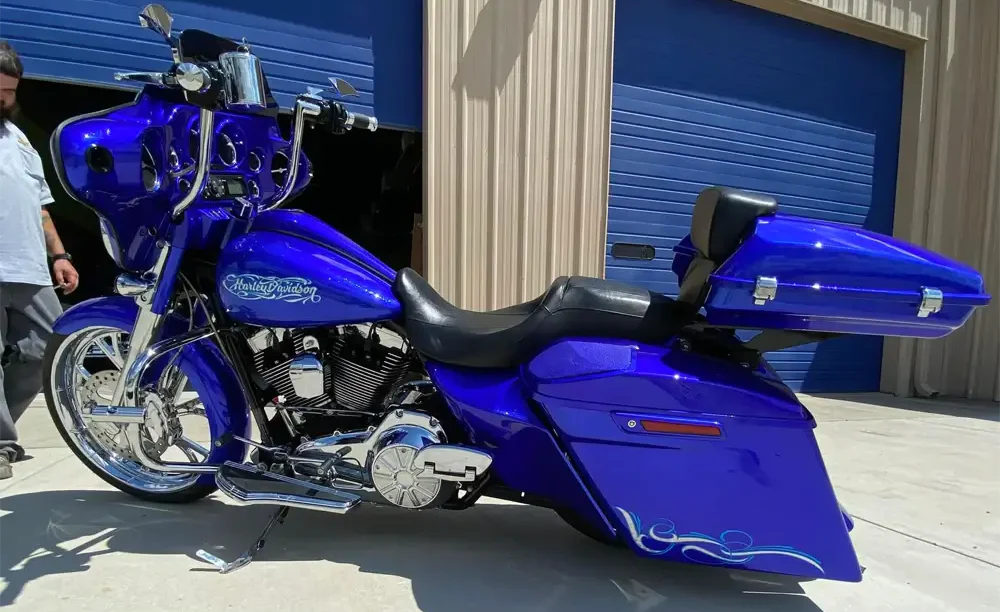 SoCal Blue - 2K Candy and Concentrate Motorcycle