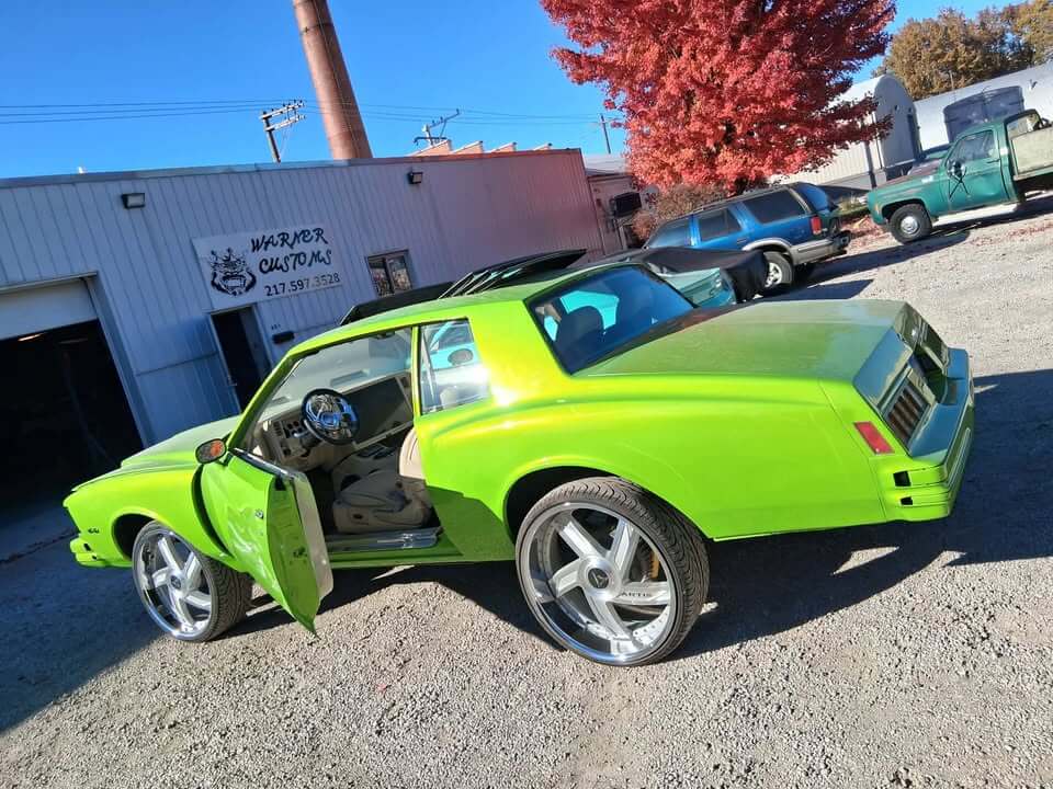 Tamco Paint Sublime Green in 1978 Chevrolet Monte Carlo