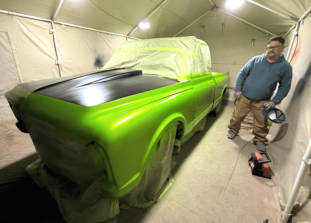 Tamco Paint Sublime Green on Chevrolet C/K C10