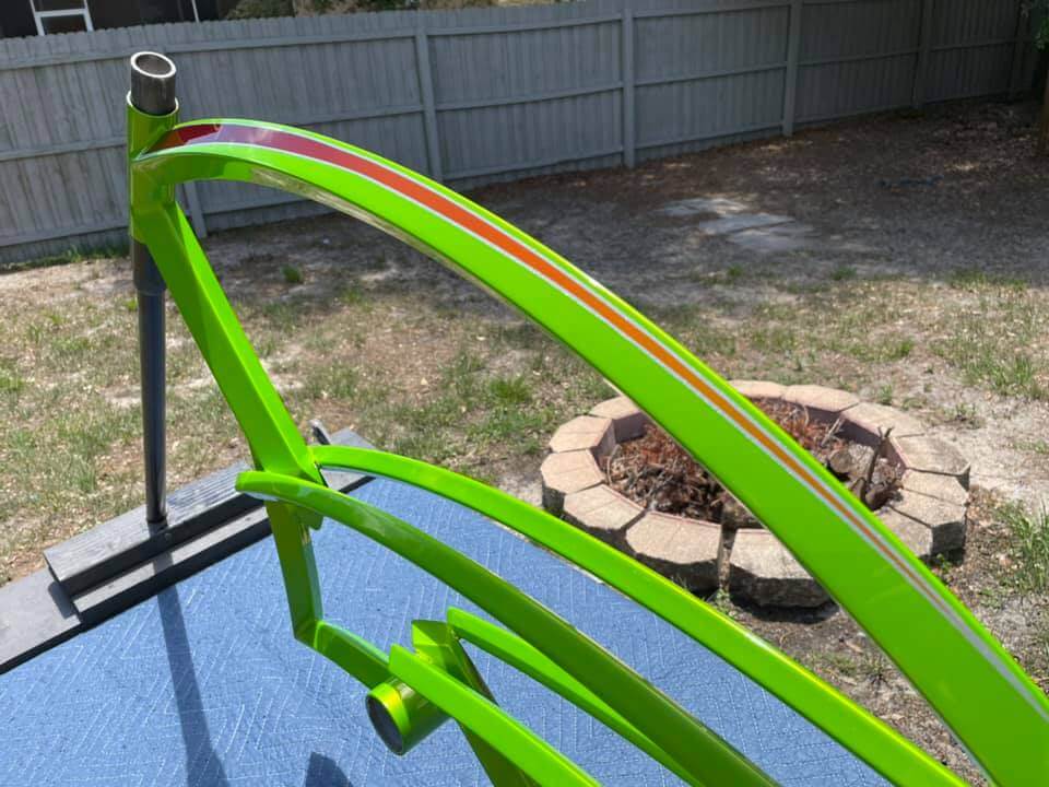 Tamco Paint Motorcycle parts Sublime Green