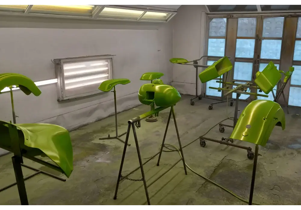 Tamco Paint Motorcycle parts Sublime Green