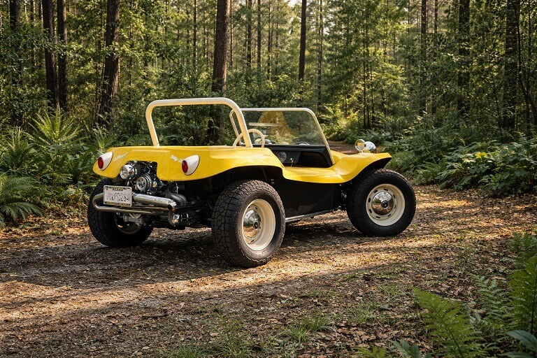 Tamco Paint Sunsation Yellow on Meyers Manx