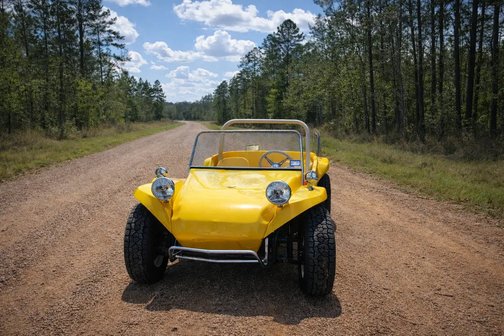 Tamco Paint Sunsation Yellow on Meyers Manx