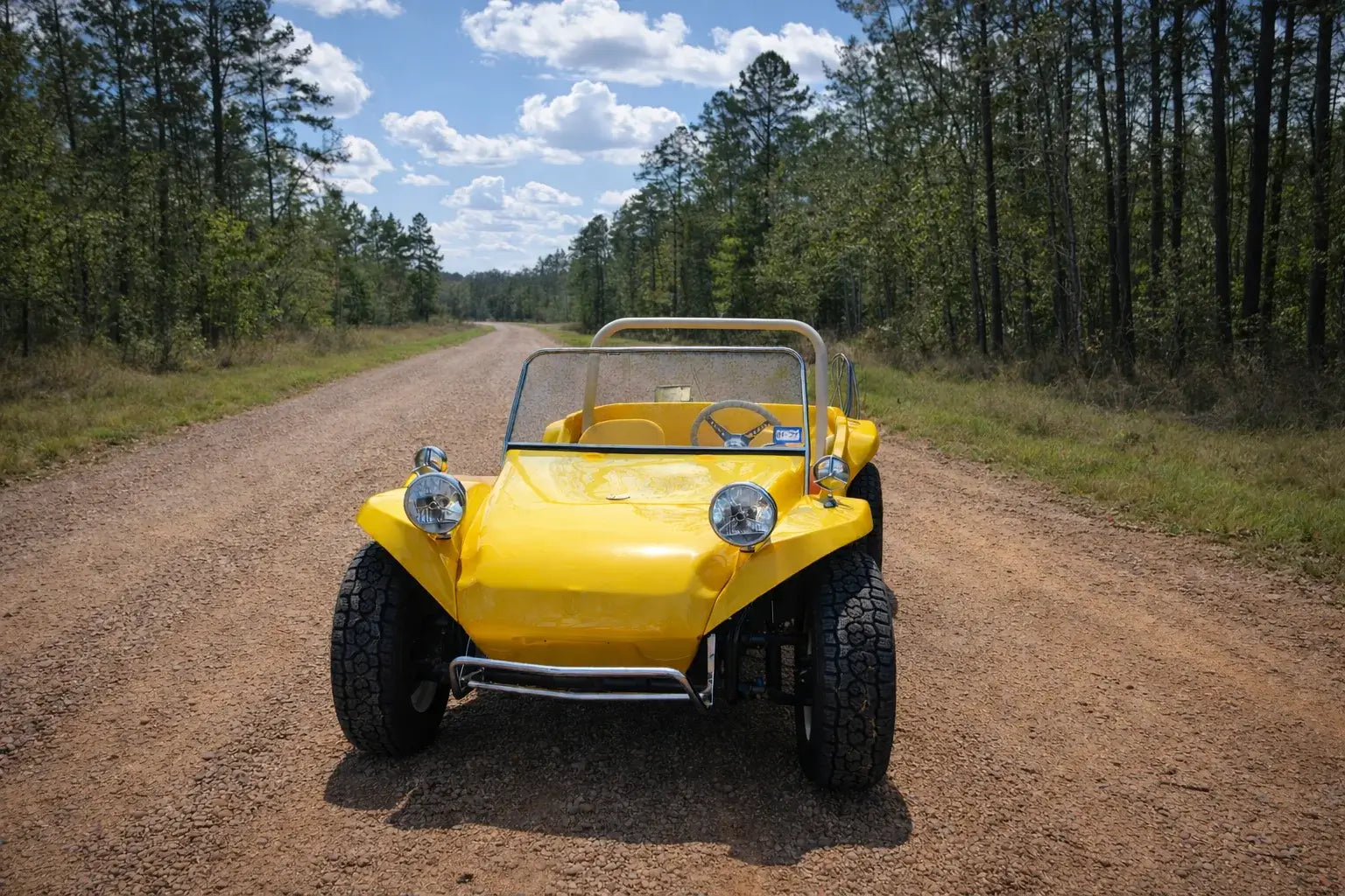 Tamco Paint Sunsation Yellow on Meyers Manx