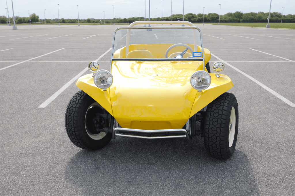 Tamco Paint Sunsation Yellow on Meyers Manx