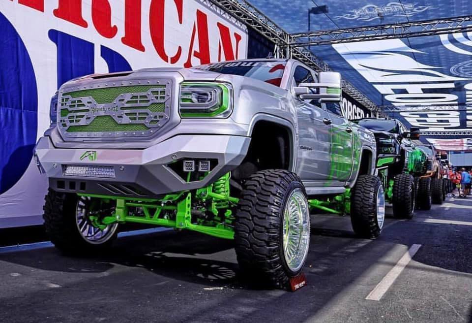SEMA SHOW 2018 GMC SIERRA 2500HD DENALI TOXICITY