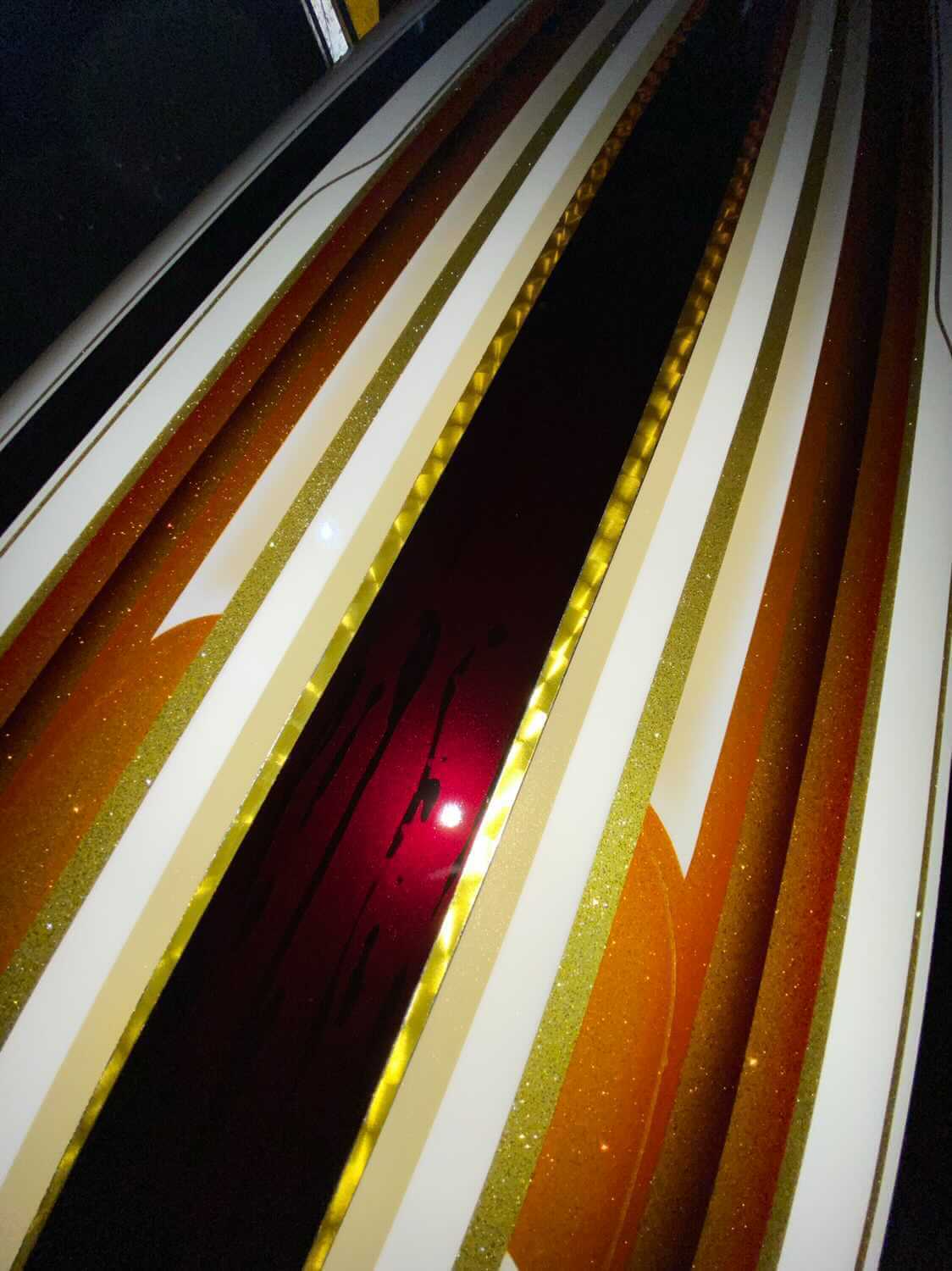 Tamco Paint Candy Concentrates in Surfboard