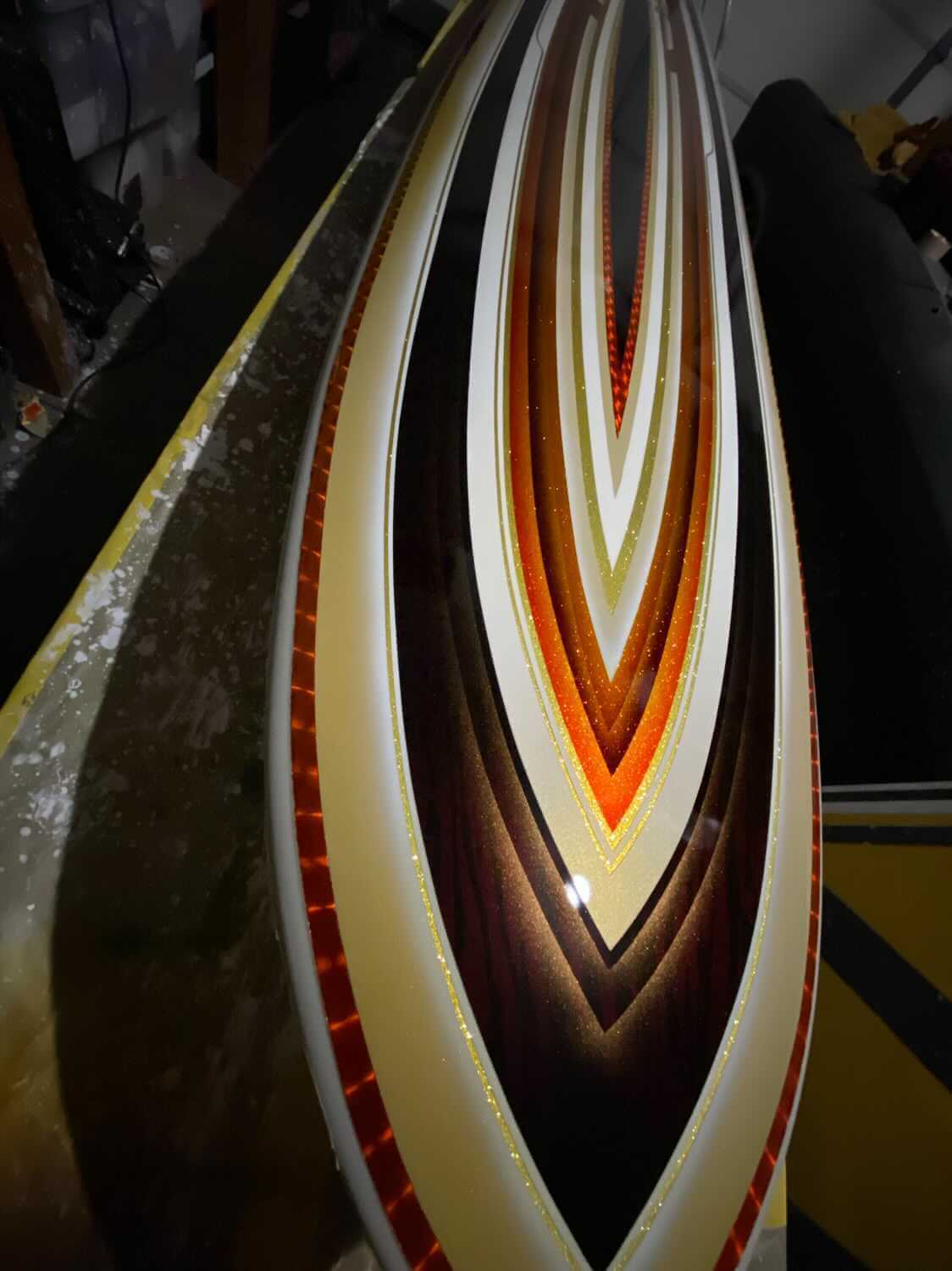 Tamco Paint Candy Concentrates in Surfboard