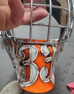 Tamco Paint Intensity Oh My Orange on Helmet 