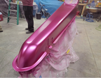 Tamco Paint You Cant Sit With Us Pink on 2002 Miller 4 Link Dragster