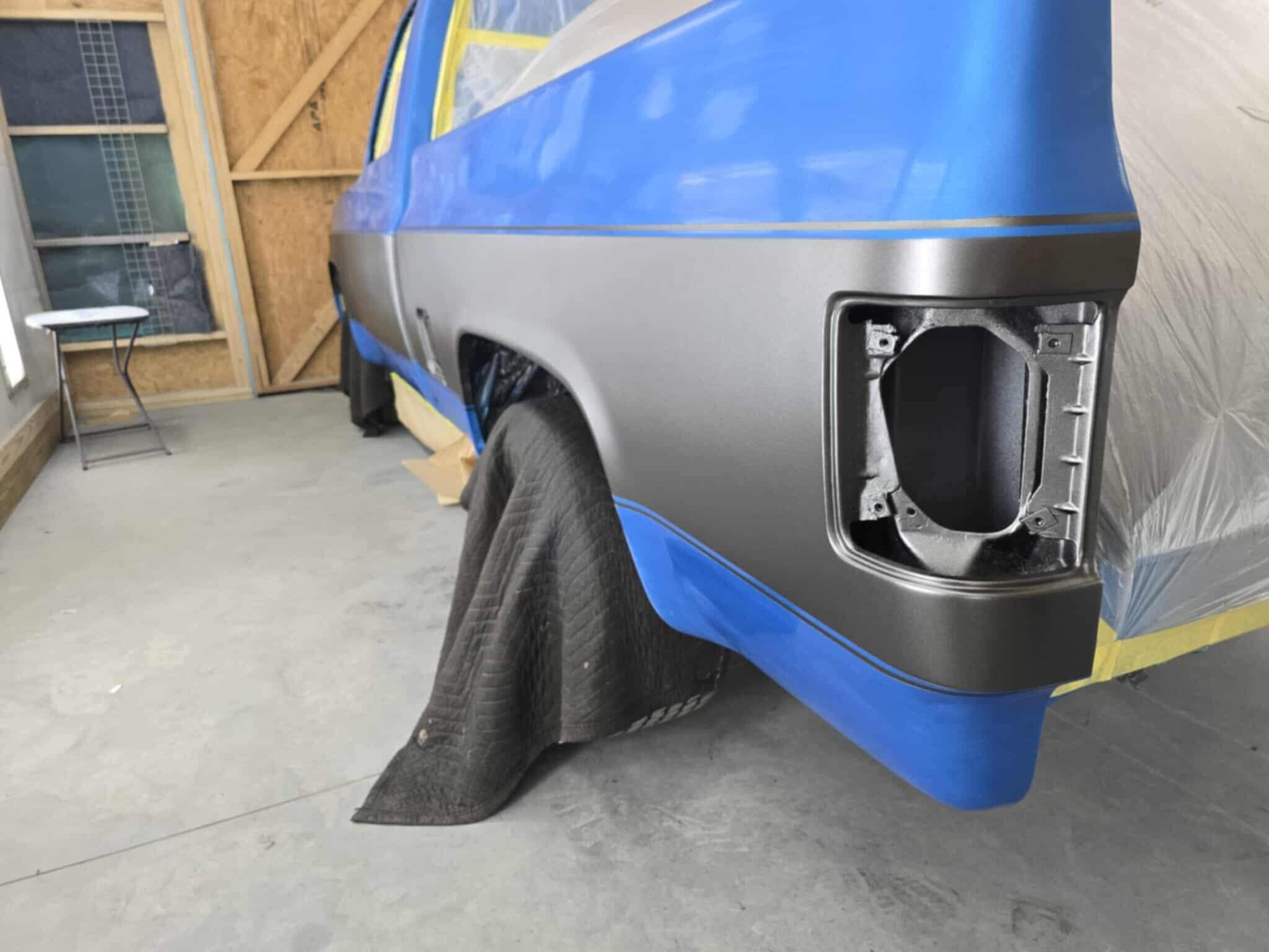 Tamco Paint Tamco Throwback Lemans Blue in 1985 Ford GMC 10