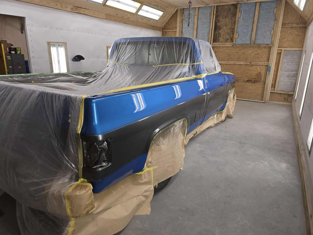 Tamco Paint Tamco Throwback Lemans Blue in 1985 Ford GMC 10