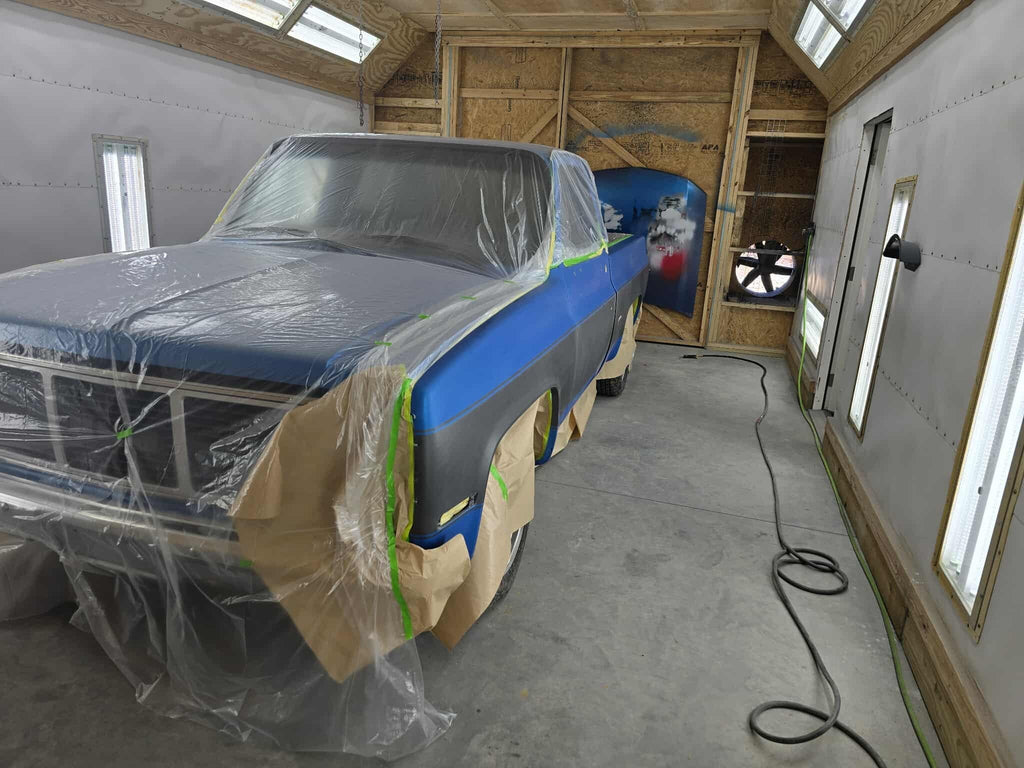 Tamco Paint Tamco Throwback Lemans Blue in 1985 Ford GMC 10