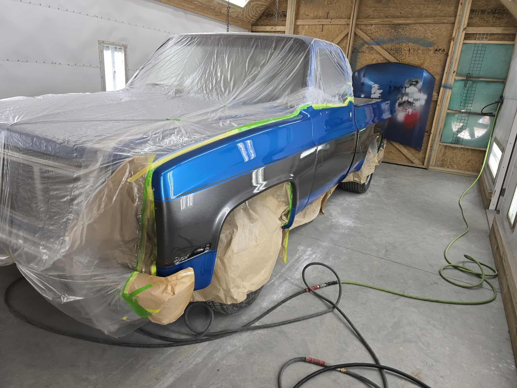 Tamco Paint Tamco Throwback Lemans Blue in 1985 Ford GMC 10