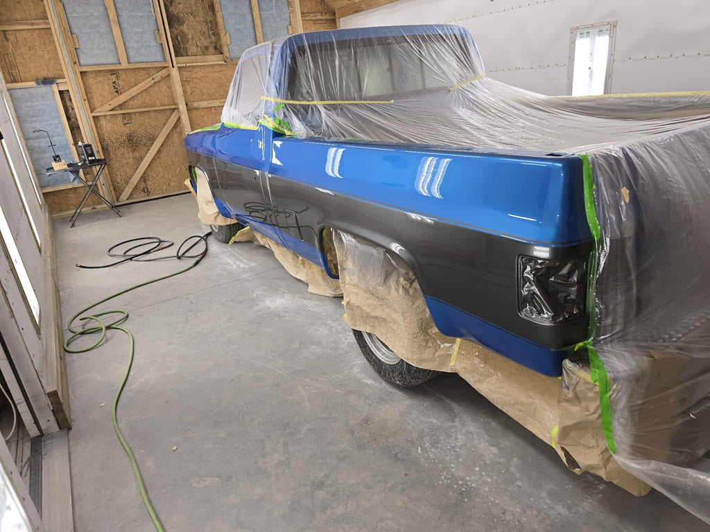 Tamco Paint Tamco Throwback Lemans Blue in 1985 Ford GMC 10