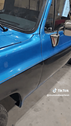 Tamco Paint Tamco Throwback Lemans Blue in 1985 GMC C10