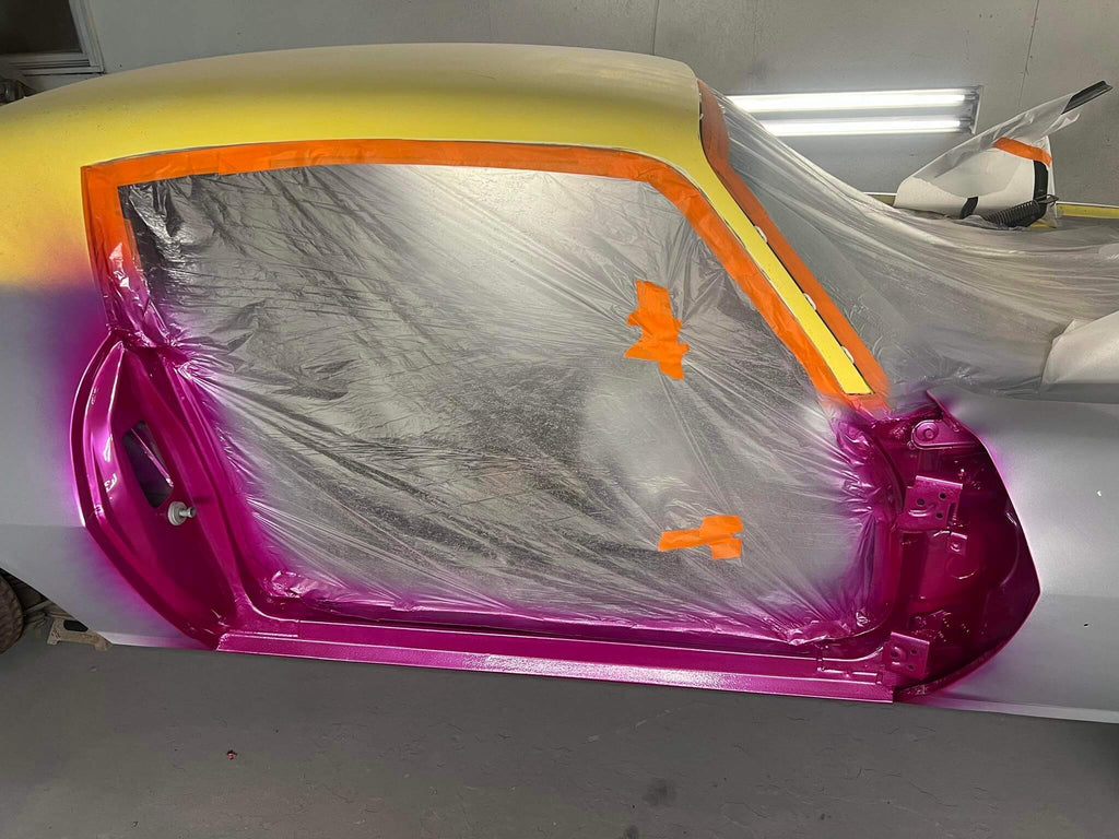 Tamco Paint Tamco Throwback Panther Pink on Chevrolet Camaro