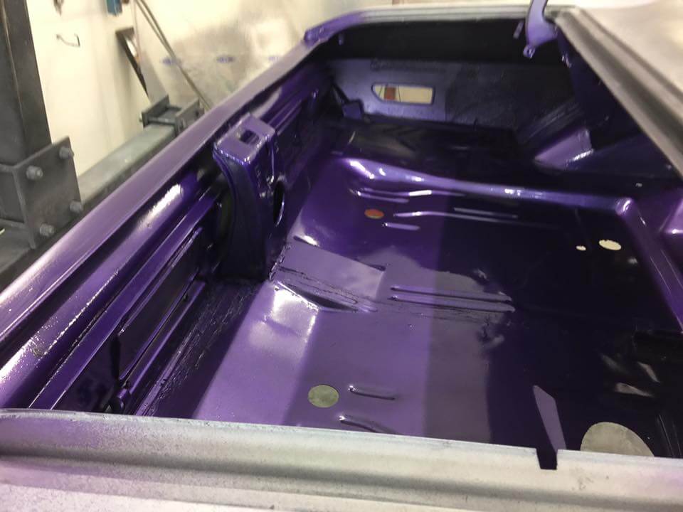 Tamco Throwback Plum Crazy 1971 Plymouth Cuda
