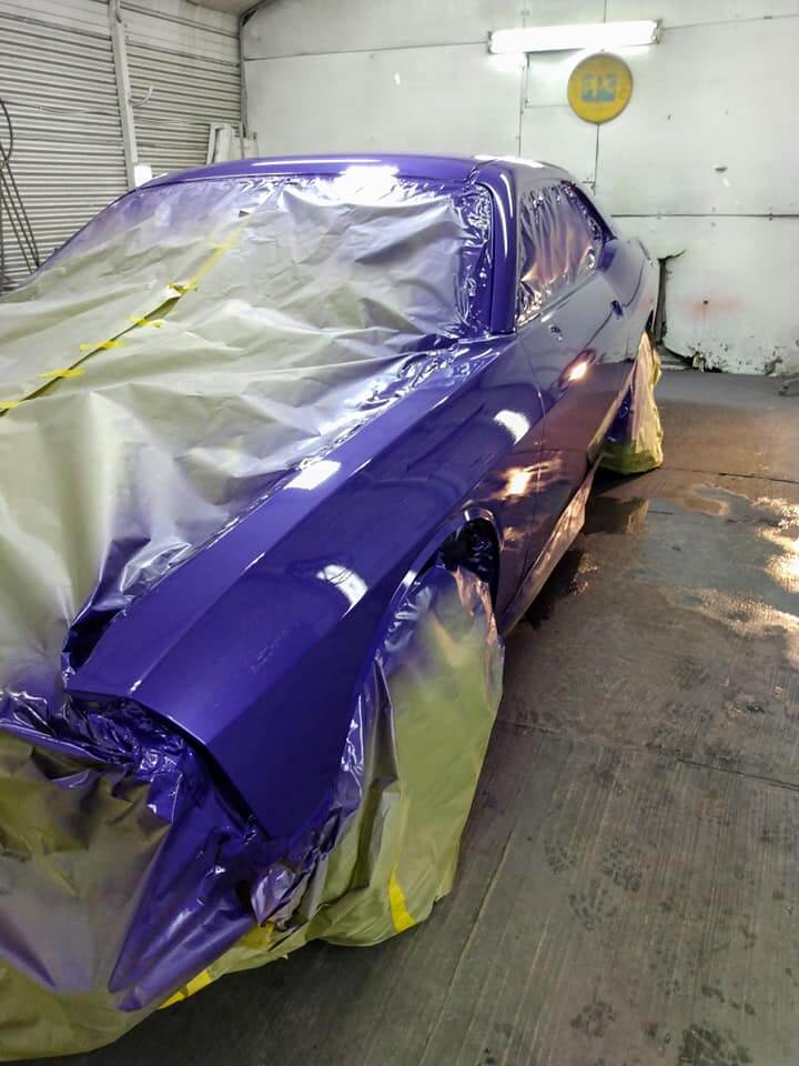 Tamco Throwback Plum Crazy 1971 Plymouth Cuda