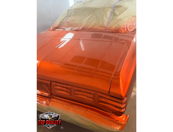 Tamco Paint Tamgerine Candy Concentrate in 1972 Chevrolet Caprice