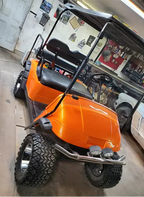 Tamco Paint Tamgerine Candy Pearl on Golf Cart