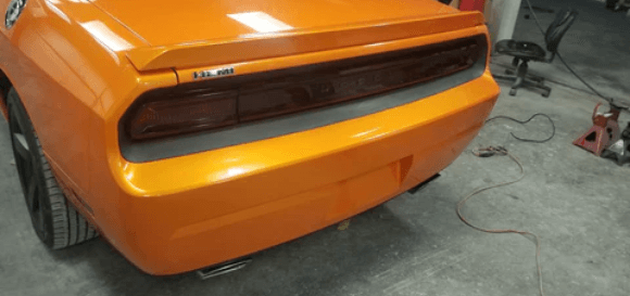 Tamco Paint Tamgerine Pearl in 2008 Dodge Challenger