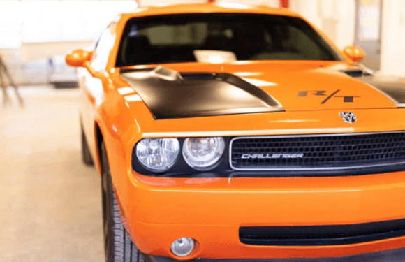 Tamco Paint Tamgerine Pearl in 2008 Dodge Challenger