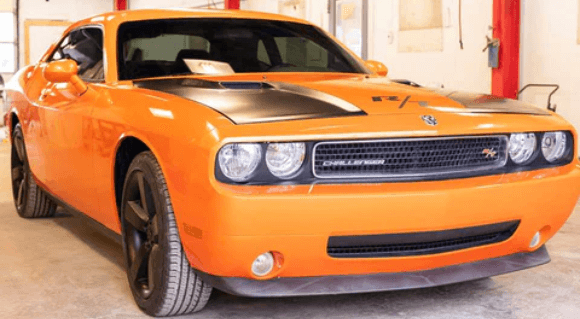 Tamco Paint Tamgerine Pearl in 2008 Dodge Challenger